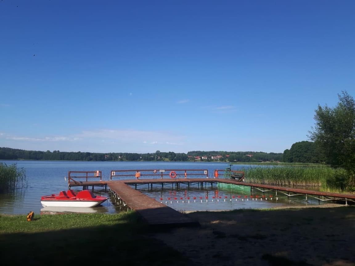 Mazury Domek Caloroczny Pelnik Gm Ostroda Jezioro Las Exterior photo